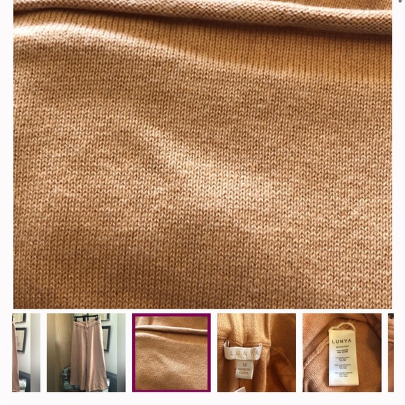 Lunya Wide Leg Pants - Tan - Picture 8 of 8